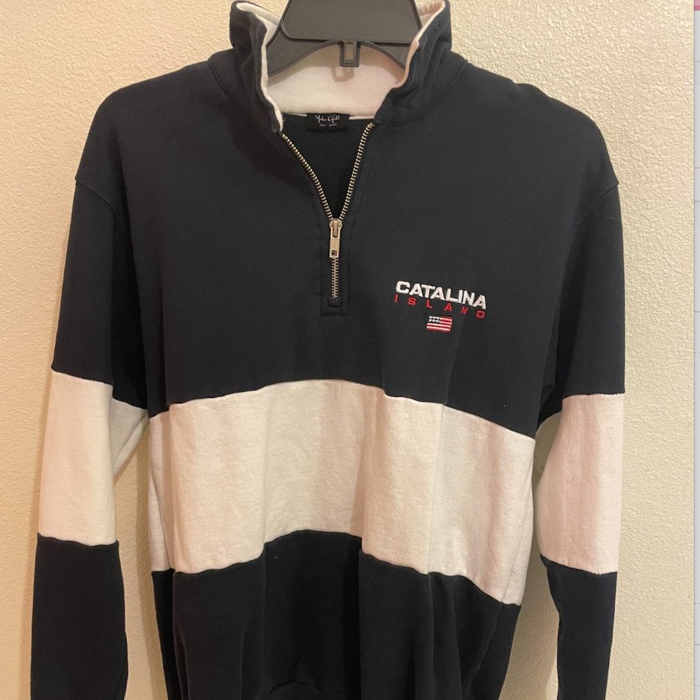Catalina Island zip up sweater